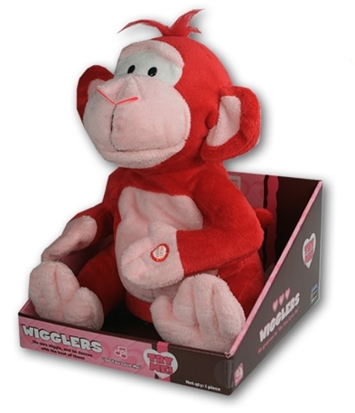 Лопоухая обезьянка Анимированная игрушка Gemmy Industries Corporation 2008 г ; Упаковка: коробка инфо 10985a.