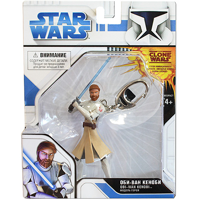 Брелок "Star Wars" Оби-Ван Кеноби пластик Изготовитель: Китай Артикул: 18213 инфо 11023a.