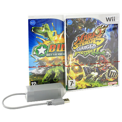 Комплект: игра "Battalion Wars 2" (Wii) + игра "Mario Strikers Charged Football" (Wii) + Wii LAN Adapter требования: Платформа Nintendo Wii Экран инфо 11249a.