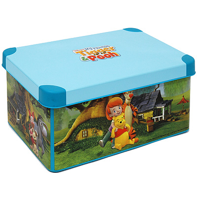 Коробка для хранения "Винни", 7 л светло-голубой Изготовитель: Люксембург Артикул: 6419 инфо 2583j.