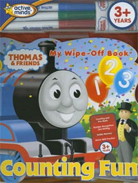 Thomas & Friends Counting Fun (+ Cleaning Cloth and Wipe-Off Markers) - инфо 2714j.