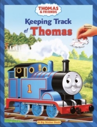 Keeping Track of Thomas (Reusable Sticker Book) 2003 г 12 стр ISBN 0375825940 инфо 5888m.