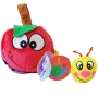 Развивающая игрушка "Яблочный червячок" Состав Яблоко, 10 элементов червячка инфо 13514b.