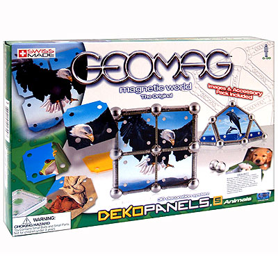 Магнитный конструктор "Geomag DekoPannels Animals S" видеокассет, магнитных дисков, магнитного оборудования инфо 906c.