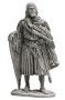 Рыцарь-госпитальер, 1248-1259 г , Европа Оловянная миниатюра Авторское литье Авторская работа Мастерская "EK-Casting" 2008 г инфо 912c.