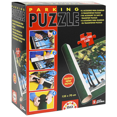 Коврик для сборки пазлов "Parking Puzzle" Состав Коврик, валик, 2 резинки инфо 3495a.