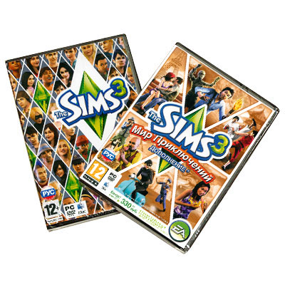 Подарочный комплект: The Sims 3 + The Sims 3: Мир приключений Серия: The Sims 3 инфо 3690a.
