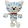 Мягкая игрушка "Кот", цвет: голубой, 18 см см Артикул: 89285 Производитель: Китай инфо 8937c.